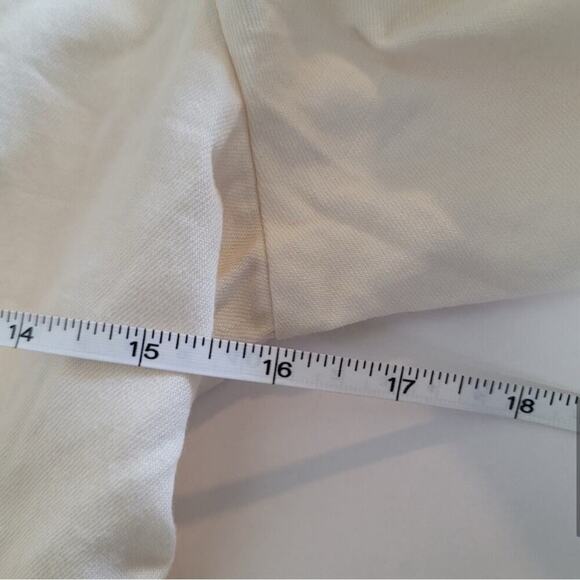 ✨ Free People✨ Cheyenne Denim Mini in Ivory - Picture 4 of 7